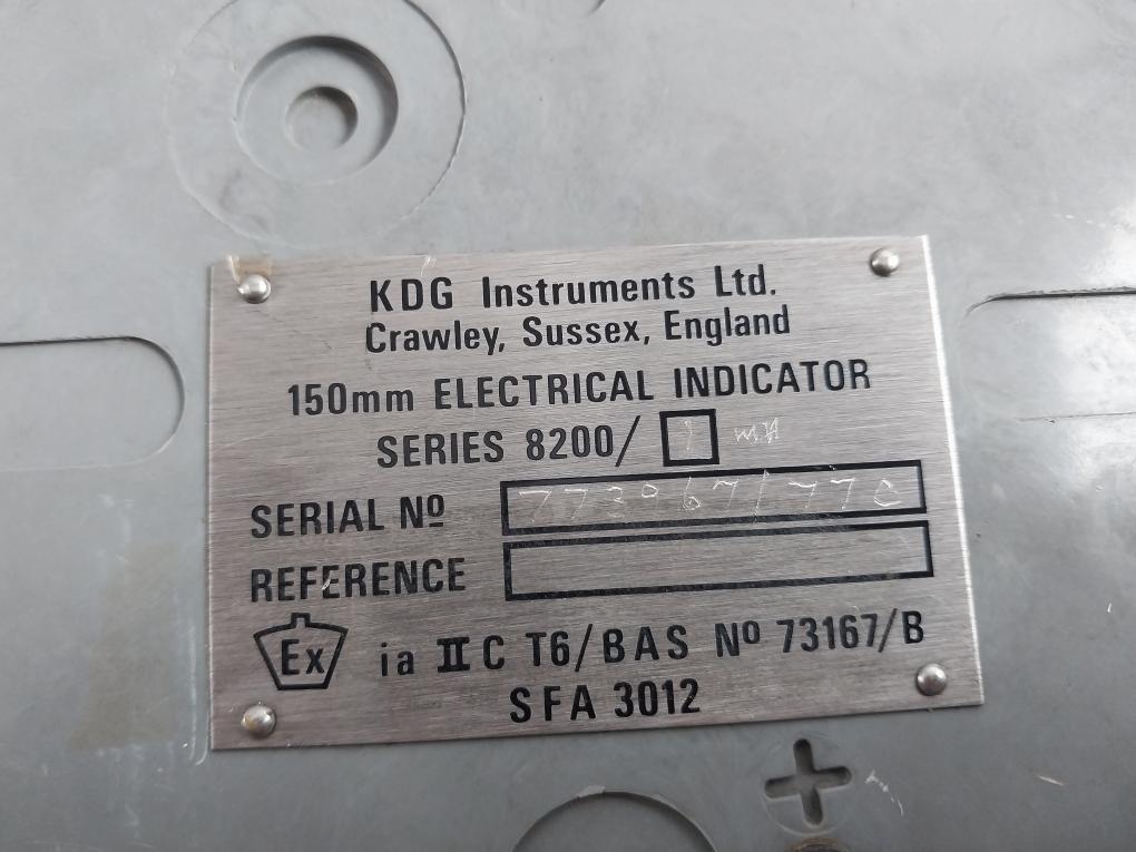 Kdg Electrical Indicator Series 8200/1Ma 150Mm - Image 7