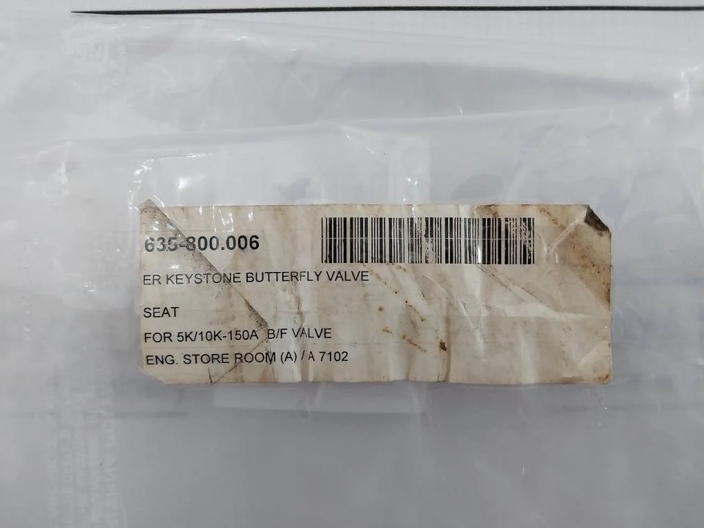 Keystone 206-060-999-003 Er Butterfly Valve Seat 5K/10K-150A 635-800.006 - Image 10