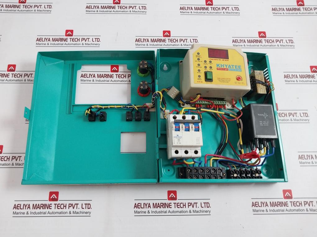 Khyatee Ktp-99 Three Phase Digital Volt/Amp Meter 1-20 Amp - Image 6