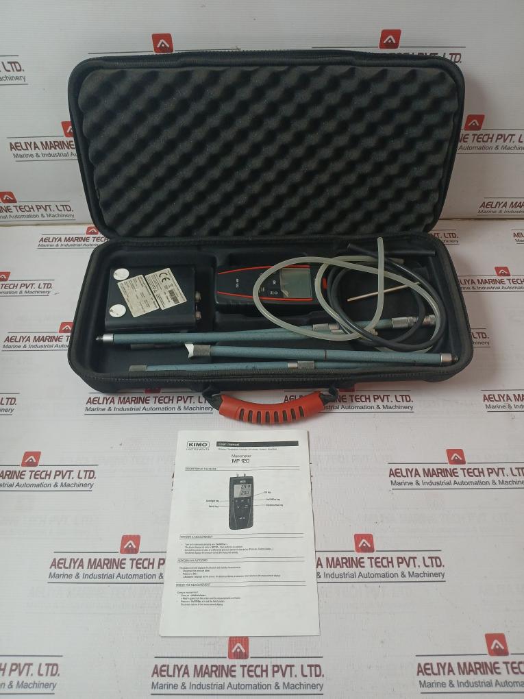 Kimo Mp 120 Manometer Measuring And Testing Equipment Set - Image 2
