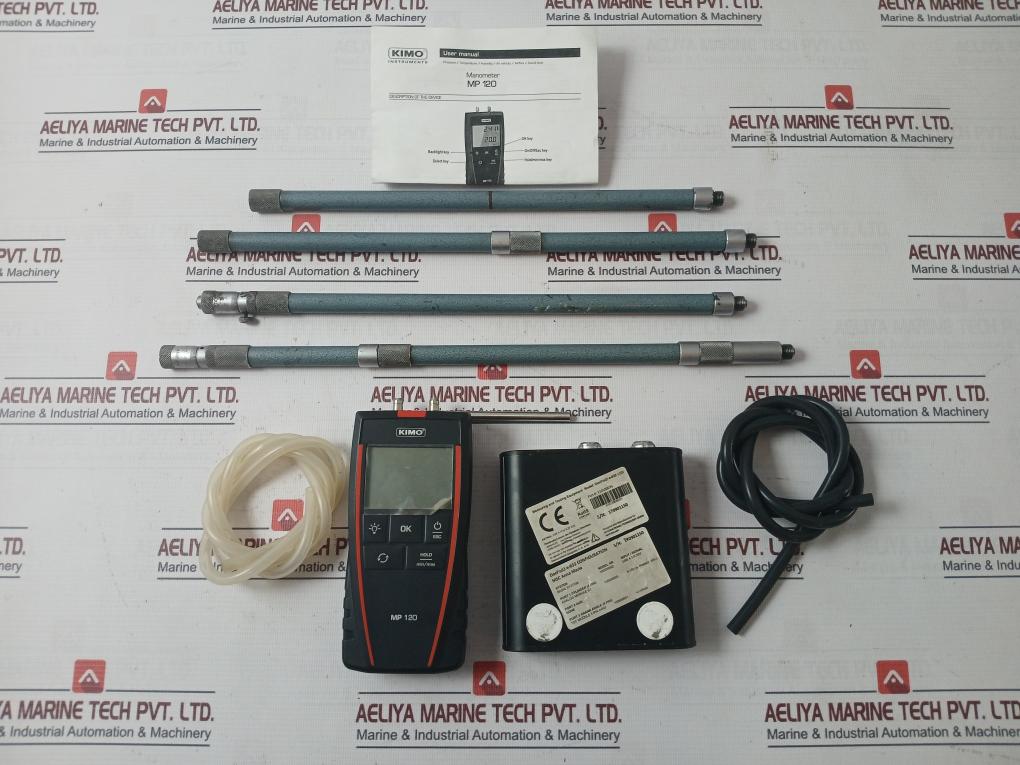 Kimo Mp 120 Manometer Measuring And Testing Equipment Set - Image 3