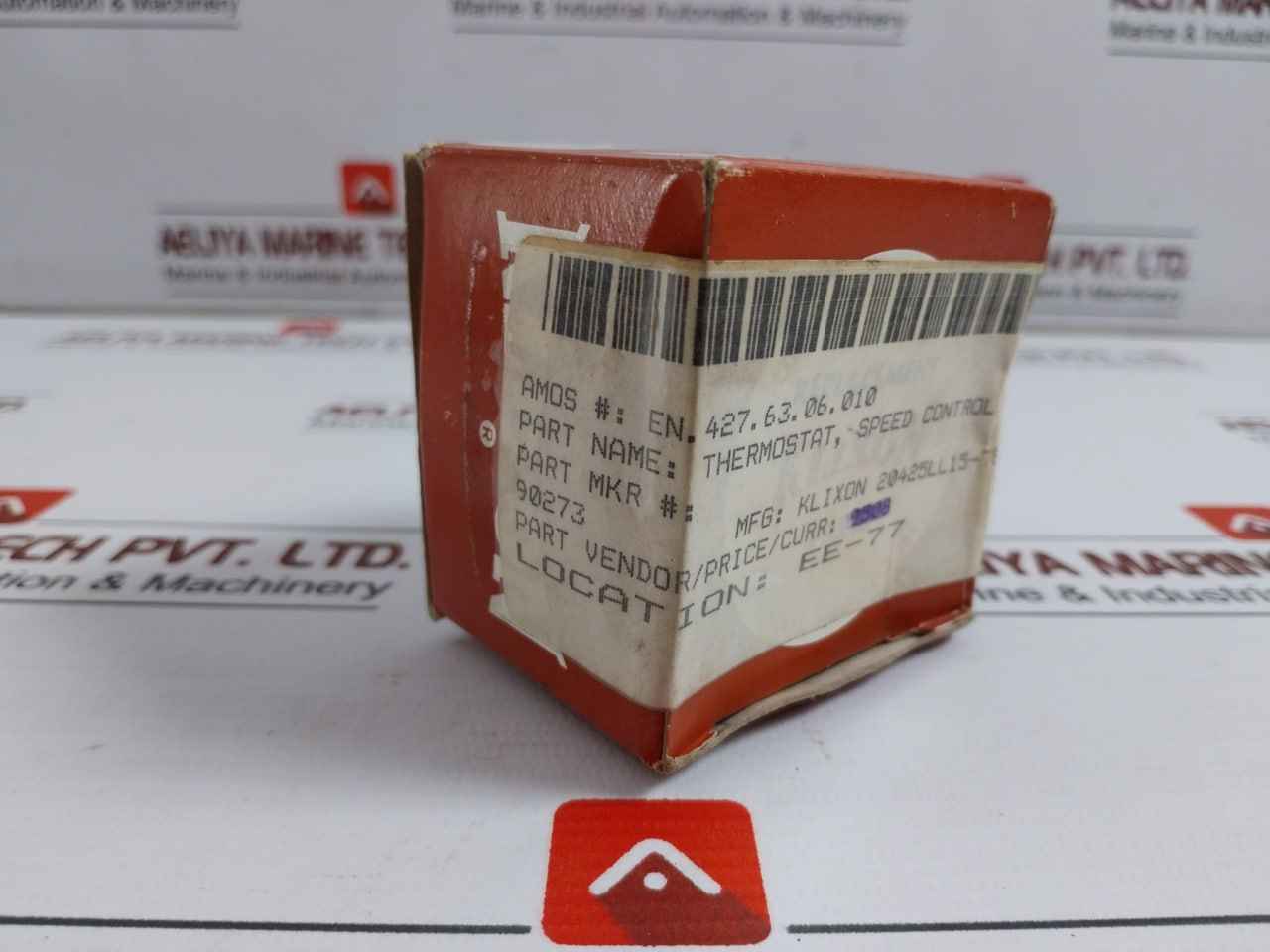Klixon 20425L15-780-145 Thermostat Speed Control - Image 12