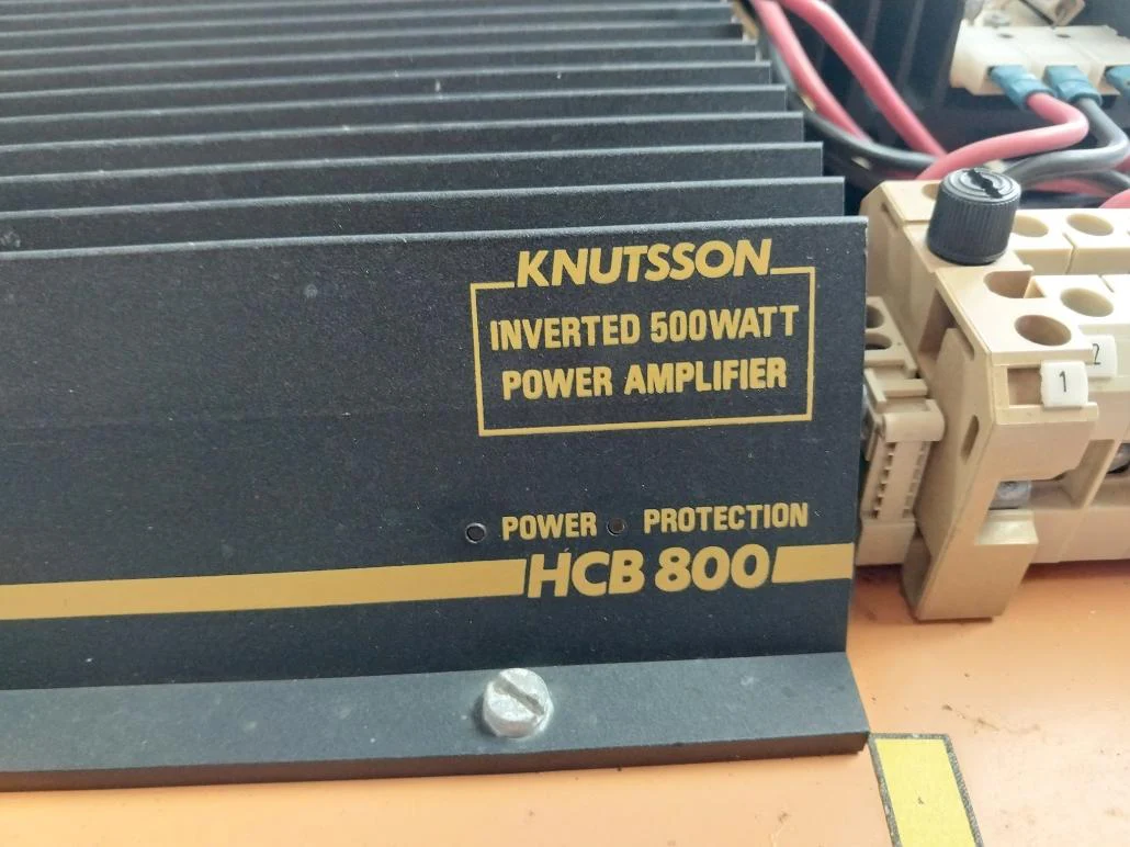 Knutsson Hcb 800 Inverted Power Amplifier 500 Watt - Image 6