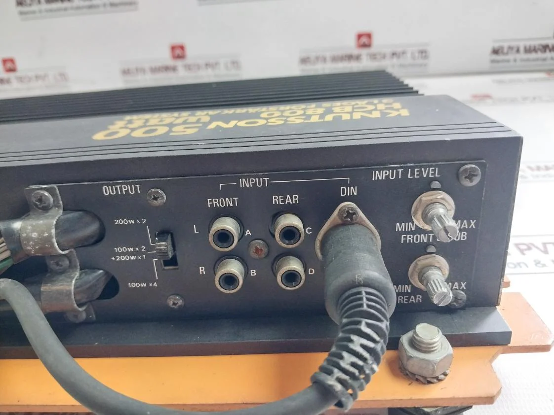 Knutsson Hcb 800 Inverted Power Amplifier 500 Watt - Image 9