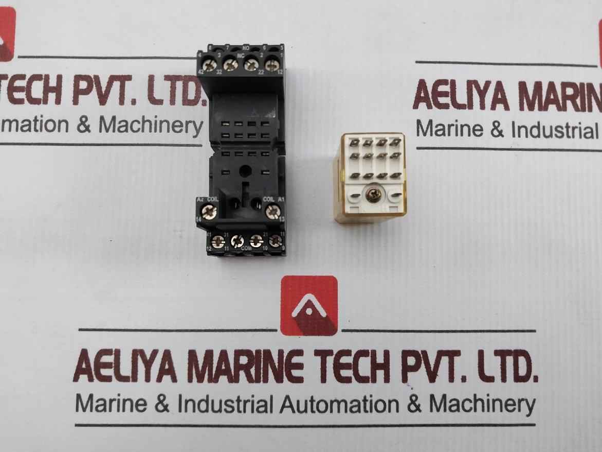 Koino Kh-103-4C Miniature Relay With Base 220Vac - Image 7