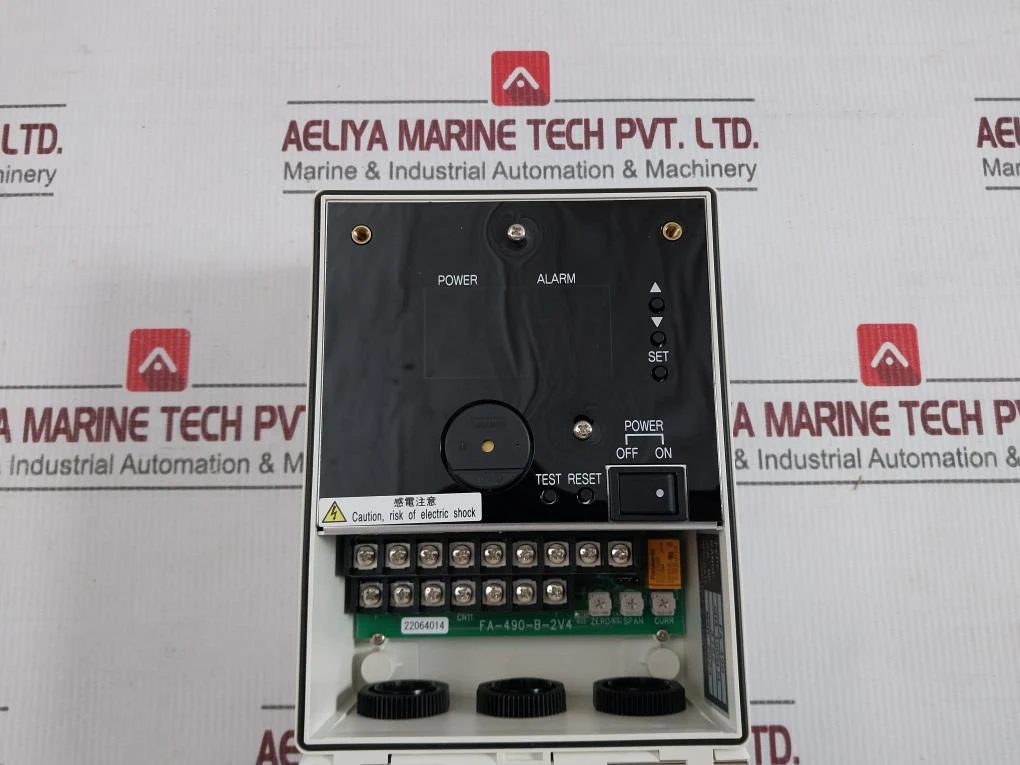 Komyo Rikagaku Kogyo Fa-490 Combustible Gas Alarm Ac 200/220V 4-20Ma - Image 7