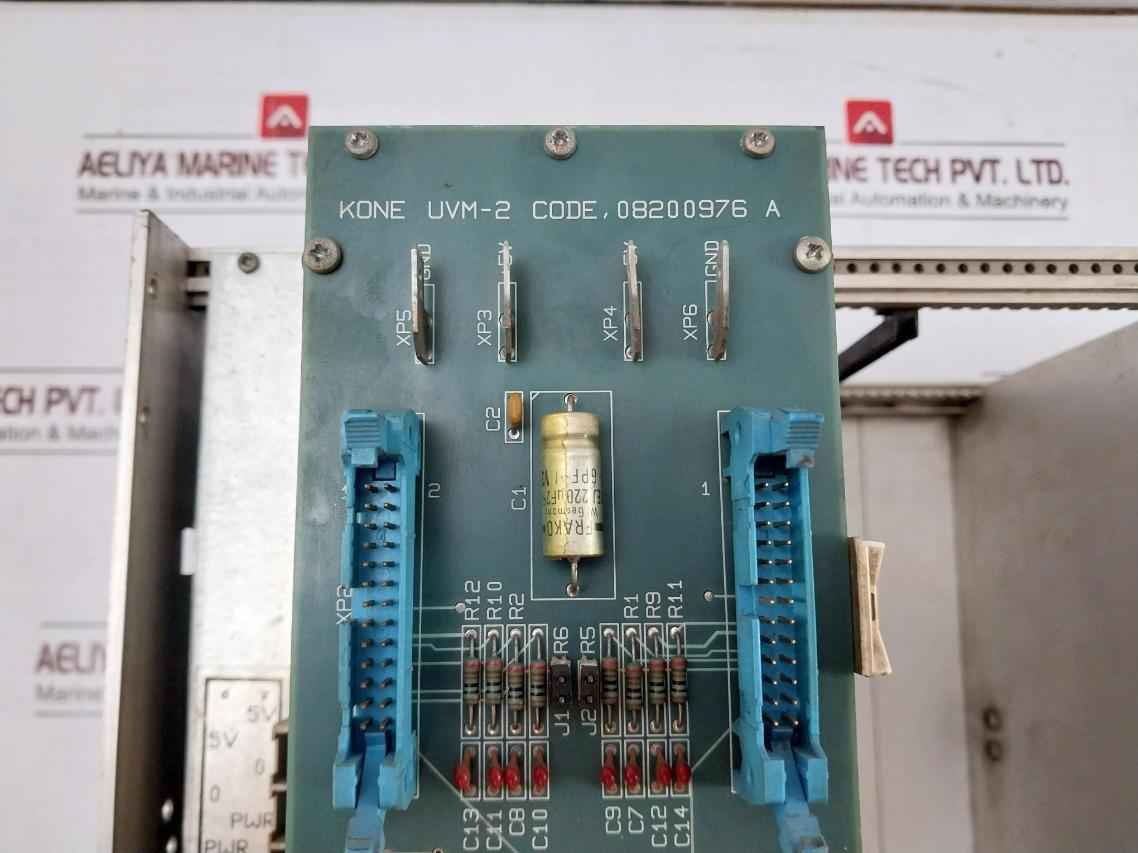 Kone Uvm-2 Valmet Automation Control Module Rack Unit 08200976 A - Image 11