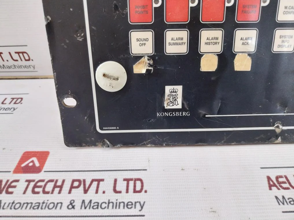 Kongsberg Ha458880 A Operator Control Panel Rev A1 - Image 6