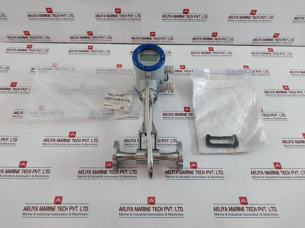 Krohne Optiswirl 4200 C Vortex Flow Meter 12-32vdc 4-20ma 16bar