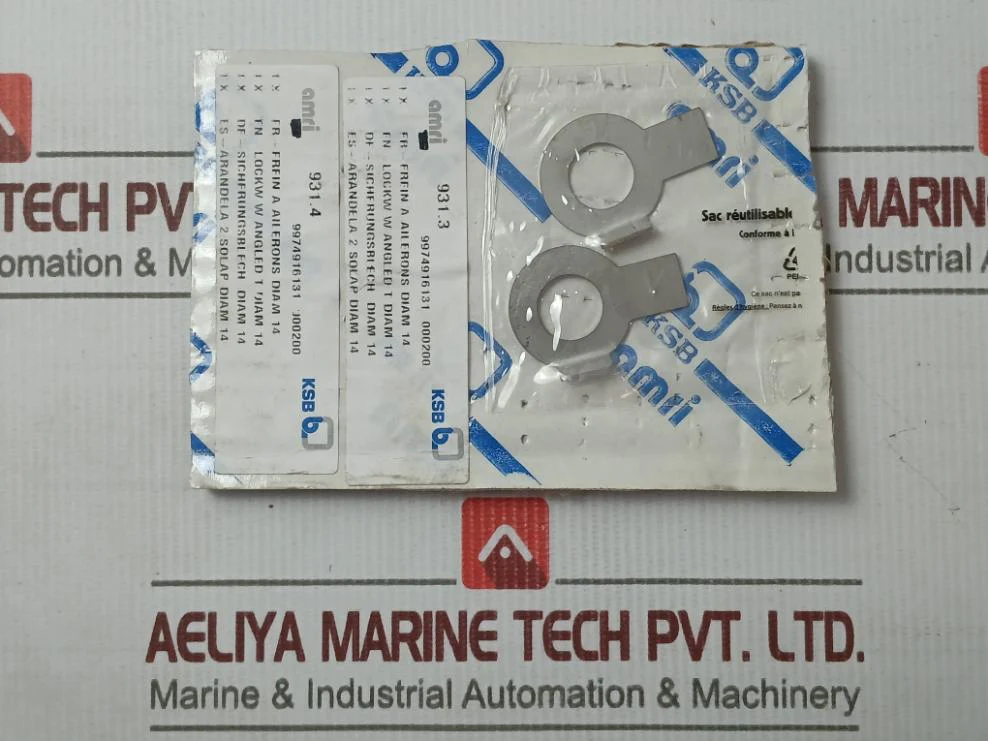 Ksb 9974916131 En Lock Washer With Angled T Diam 14 - Image 2