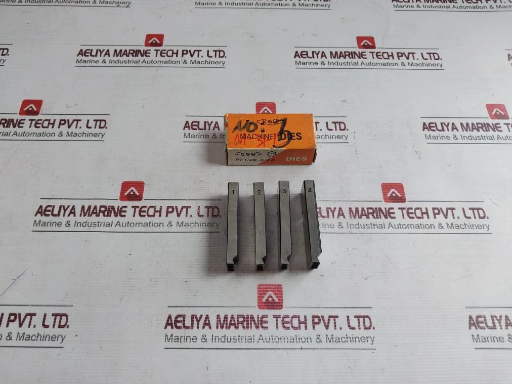 Ksu Pt 1B-2B Pipe Threading Machine Dies Set 694-255.003 T-190 1-2B - Image 10