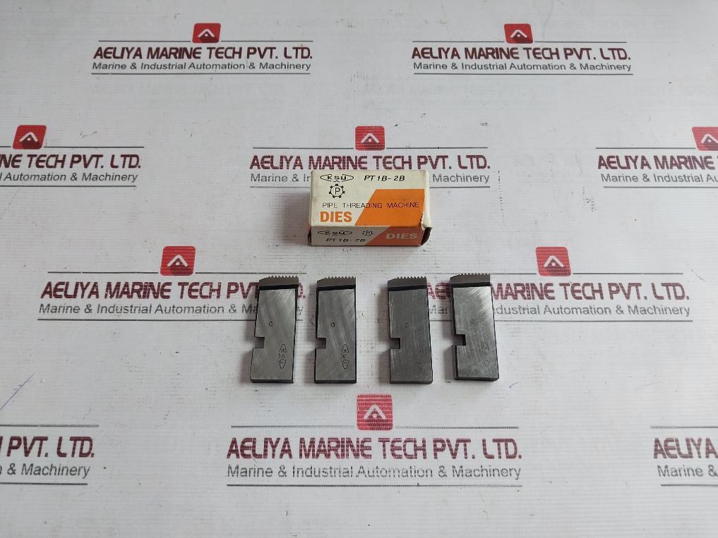 Ksu Pt 1B-2B Pipe Threading Machine Dies Set 694-255.003 T-190 1-2B - Image 2