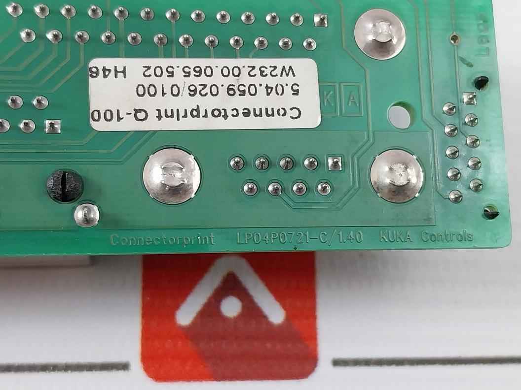 Kuka 5.04.059.026/0100 Robot Controller Component Pcb Rev.01 94V0 E99006 - Image 8
