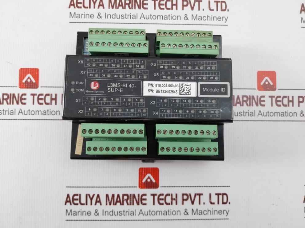 L3 Marine Systems L3Ms-bi.40-sup-e Interface Module 810.005.050.03 (Not Working) - Image 2