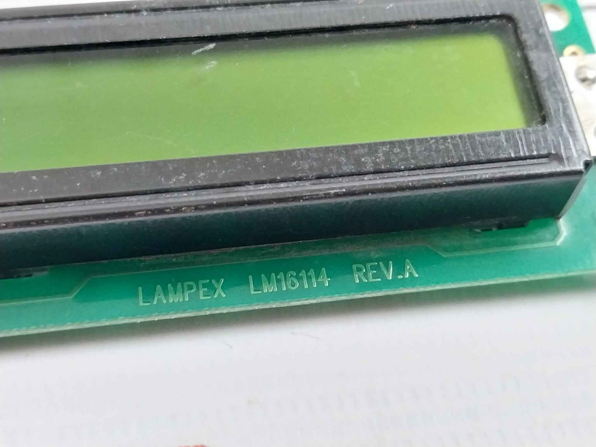 Lampex Lm16114 Alphanumeric Lcd Display Rev A 94V-0 - Image 6