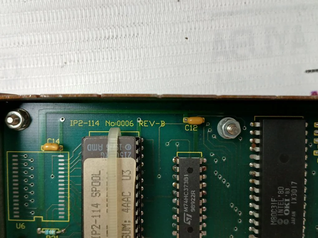 Lanng & Stelman Ip2-114 Spooler Pcb Module Ac 15-28V Rev.B 4Aac U3 - Image 9