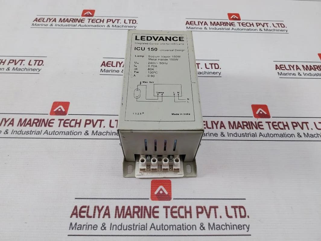 Ledvance Icu 150 Integrated Control Unit For Hid Lamp 240V 50Hz 0.70A 150W 5Kv
