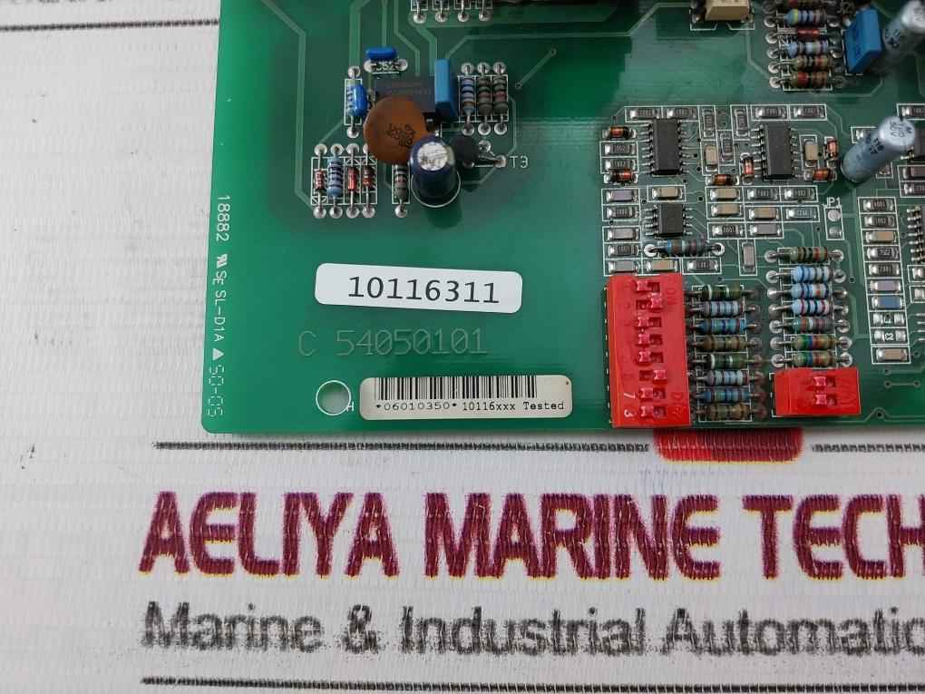 Lenze C 54050101 Printed Circuit Board Card Se Sl-d1A - Image 8