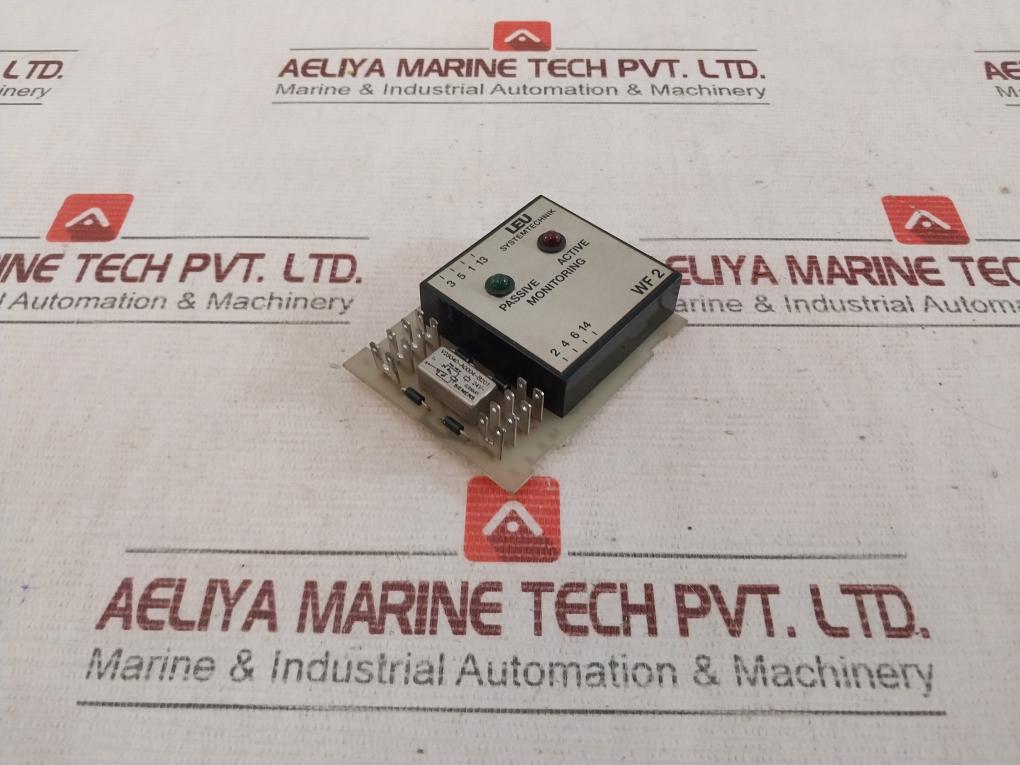 Leu Systemtechnik Lsp Wf2-s Monitoring Board 24V V23040-a0004-b201 - Image 3
