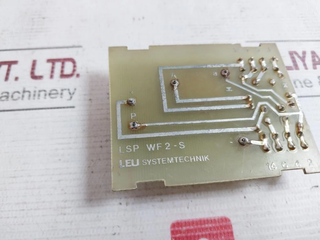 Leu Systemtechnik Lsp Wf2-s Monitoring Board Lsp Wf2-s - Image 4