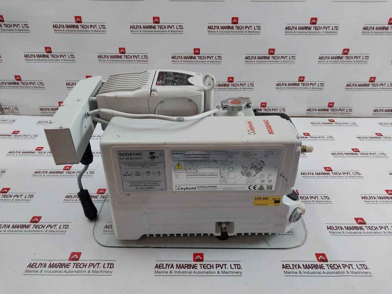 Leybold Sv 40 Bifc Sogevac Rotary Vane Vacuum Pump 1000 Mbar 180-264V V1.40 - Image 5