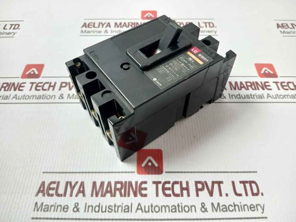 Lg Abe 53 3 Pole Molded Case Circuit Breaker For Wiring Ac 600V 30A Ba 510 9054 - Image 2