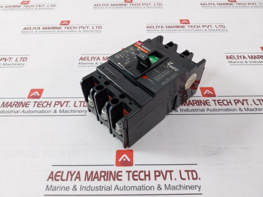 Lg Abe 63A Molded Circuit Breaker 60A Ac600V 2.5Ka Ac660V Ac460V 5Ka Ac220V 10Ka - Image 3