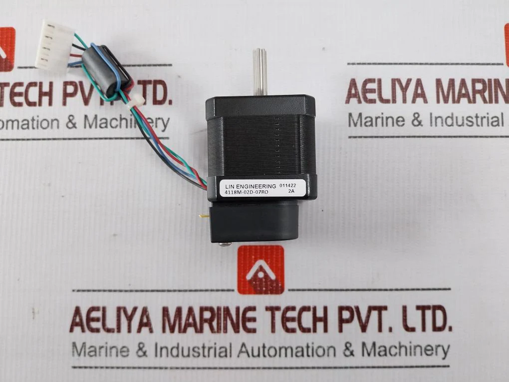 Lin Engineering 4118M-02D-07Ro Stepper Motor 011422 - Image 4