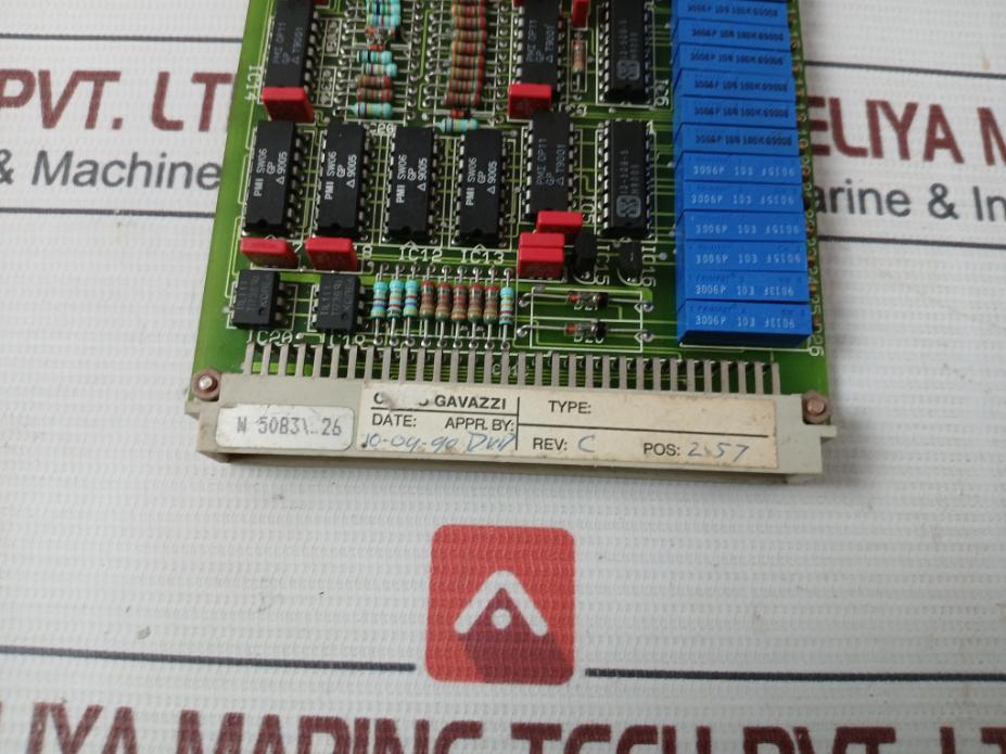 Lips Bv 4047A Alarm Control Panel Rack Module Rev.B 4018A 94V-0 Amp0291 - Image 7