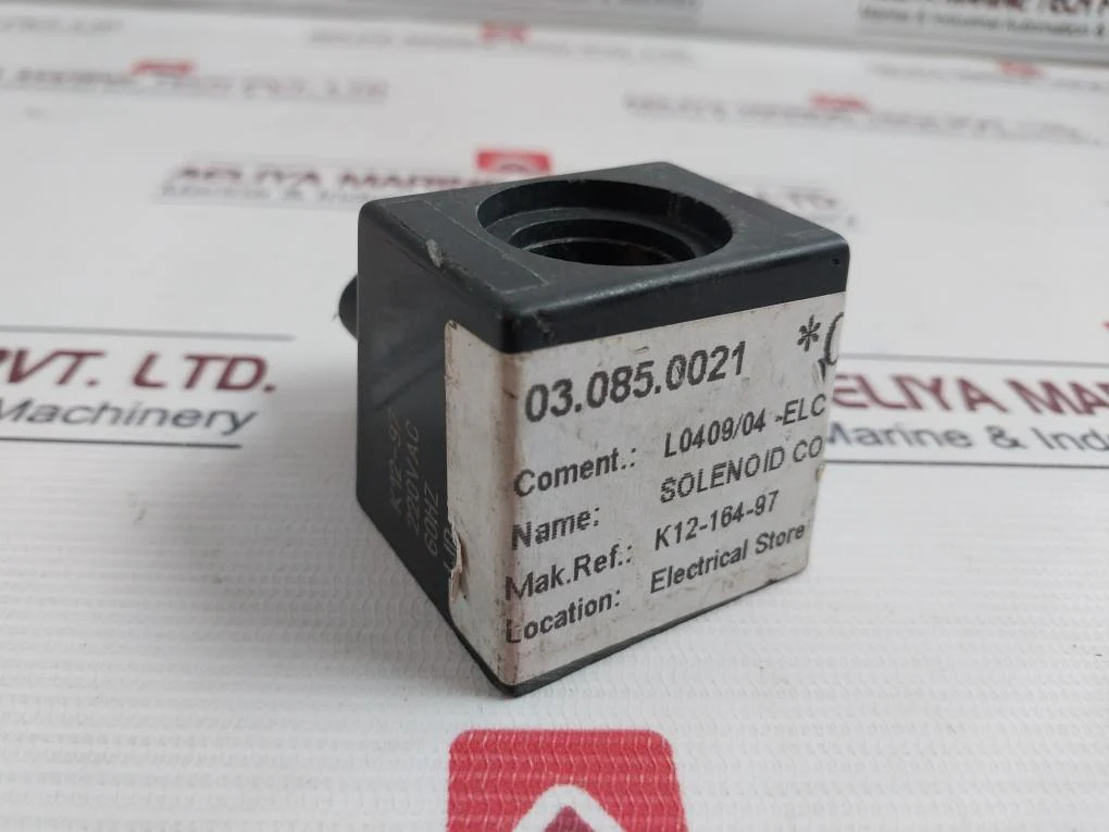 Lisk Ireland K12-97 Solenoid Coil 220Vac 60Hz Ijd - Image 6