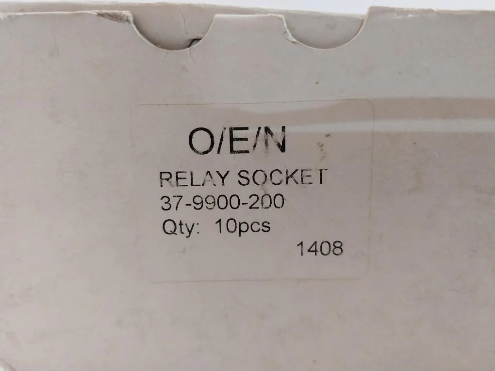 Lot Of 10X O/E/N 37-9900-200 Relay Socket - Image 9