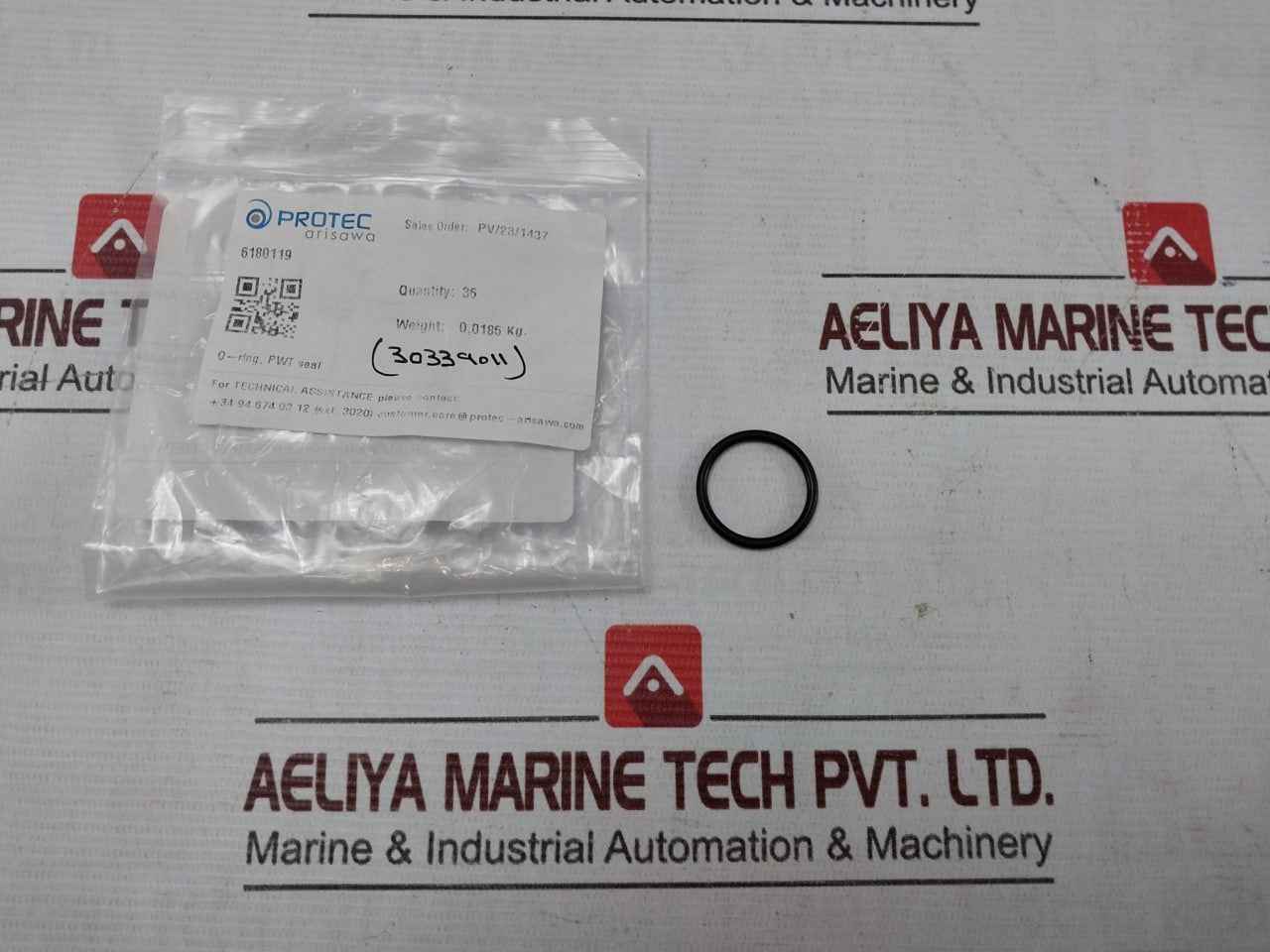 Lot Of 12X Protec Arisawa 6180119 Pwt O-Ring Seal - Image 2