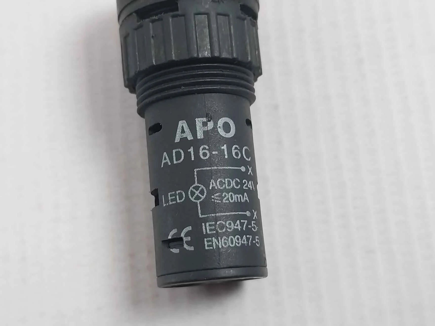 Lot Of 2X Apo Ad16-16C Led Panel Indicator Pilot Lamp 24V - Image 6