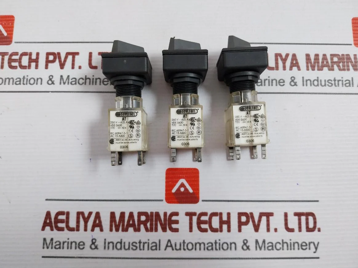 Lot Of 2X Schlegel At Industrial Selector Switch - Image 2