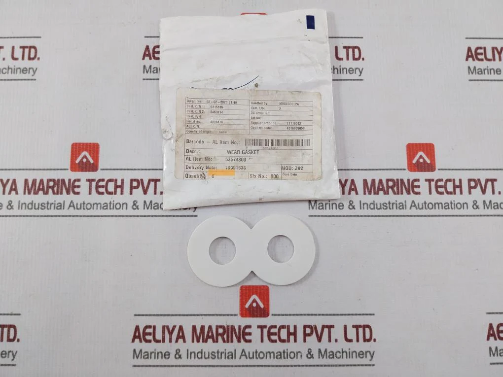 Lot Of 3X Alfa Laval 53574303 Wear Gasket C8B.712.45.01.043