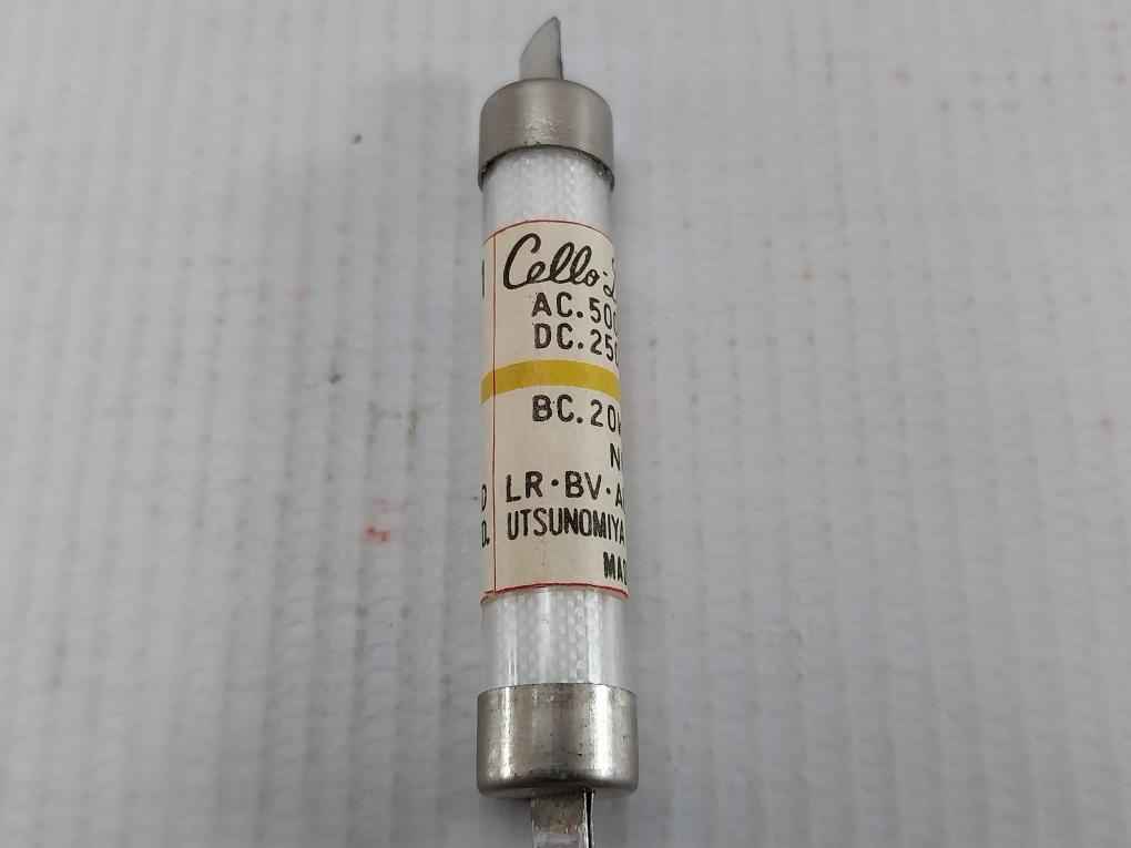 Lot Of 4x Utsunomiya Electric Nc1 Cello-lite Fuse Ac 500v Dc 250v 1a Nk E-3049 - Image 5