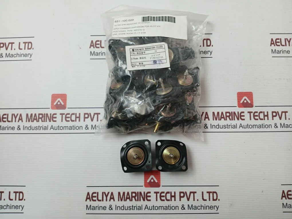 Lot Of 5X Nakakita Seisakusho Ns737S-D Positioner Diaphragm For Pilot Valve - Image 7