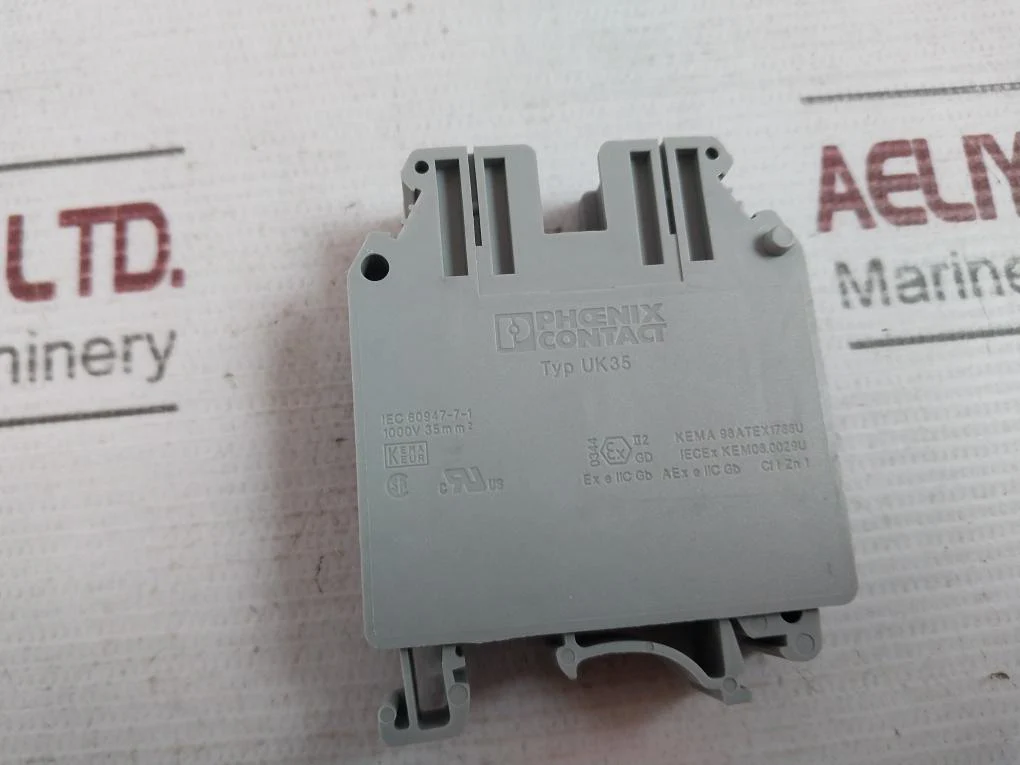 Lot Of 5X Phoenix Contact Uk35 Feed-Through Terminal Block 1000V 35Mm2 Cl I Zn 1 - Image 5