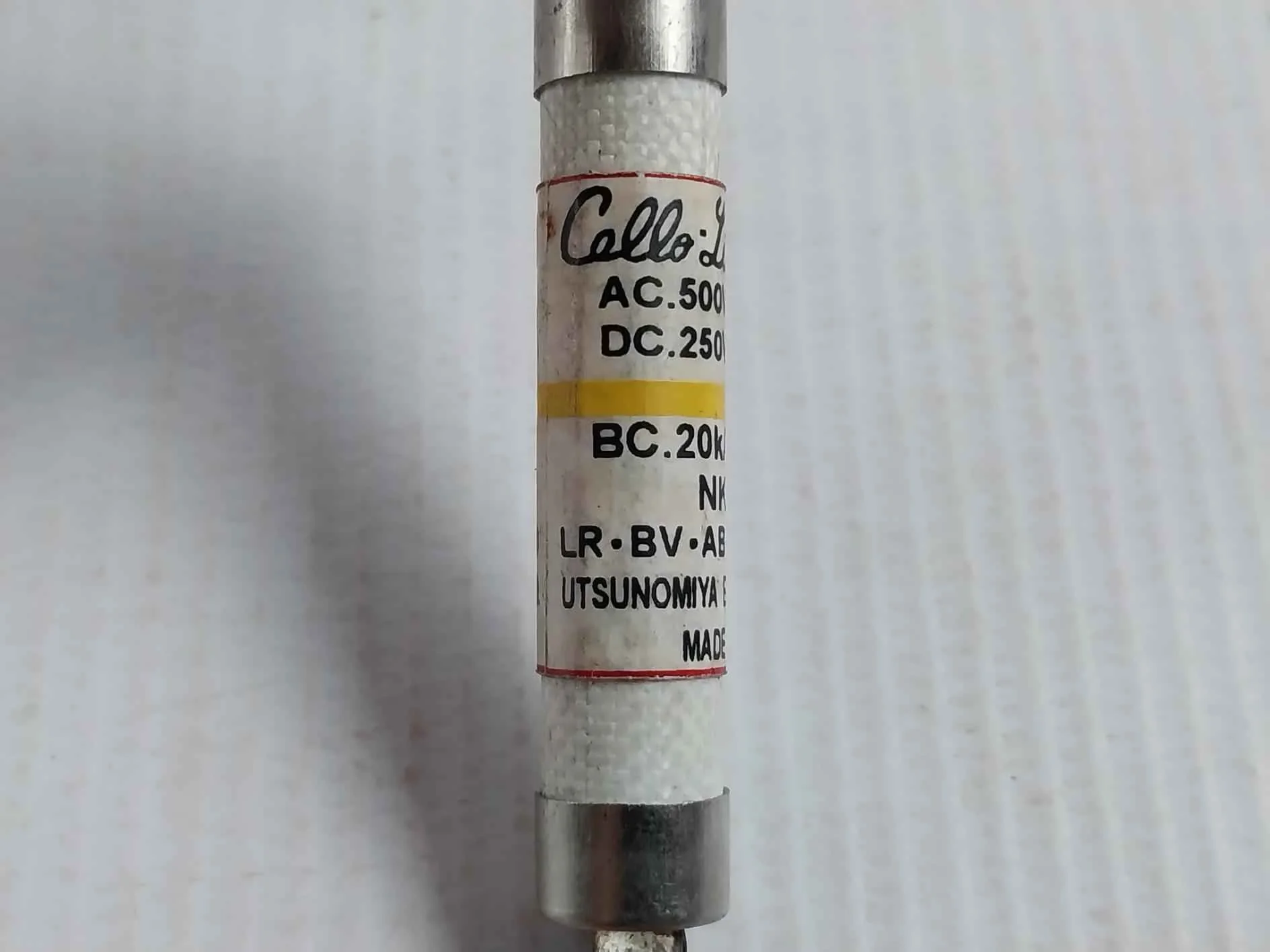 Lot Of 5X Utsunomiya Electric Nc1 Cello-lite Fuse - Image 6