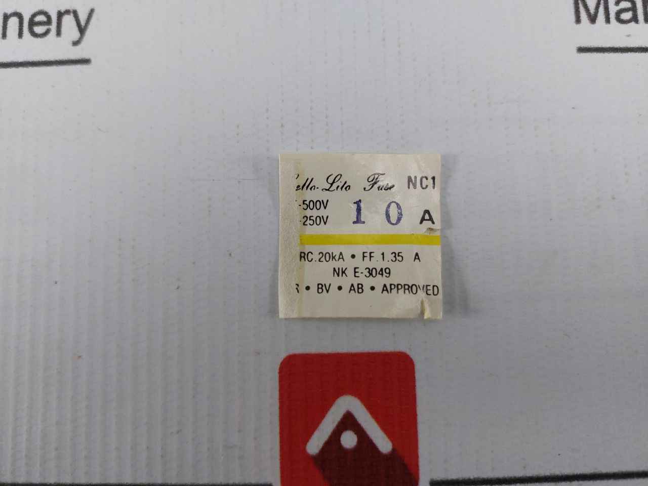 Lot Of 5X Utsunomiya Electric Nc1 Fuse Ac-500V Dc-250V 10A - Image 8