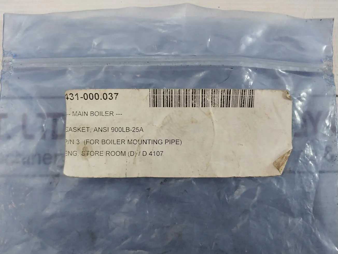 Lot Of 6X Kukil Asme B16.20 Spiral Wound Gasket For Boiler Mounting Pipe - Image 9