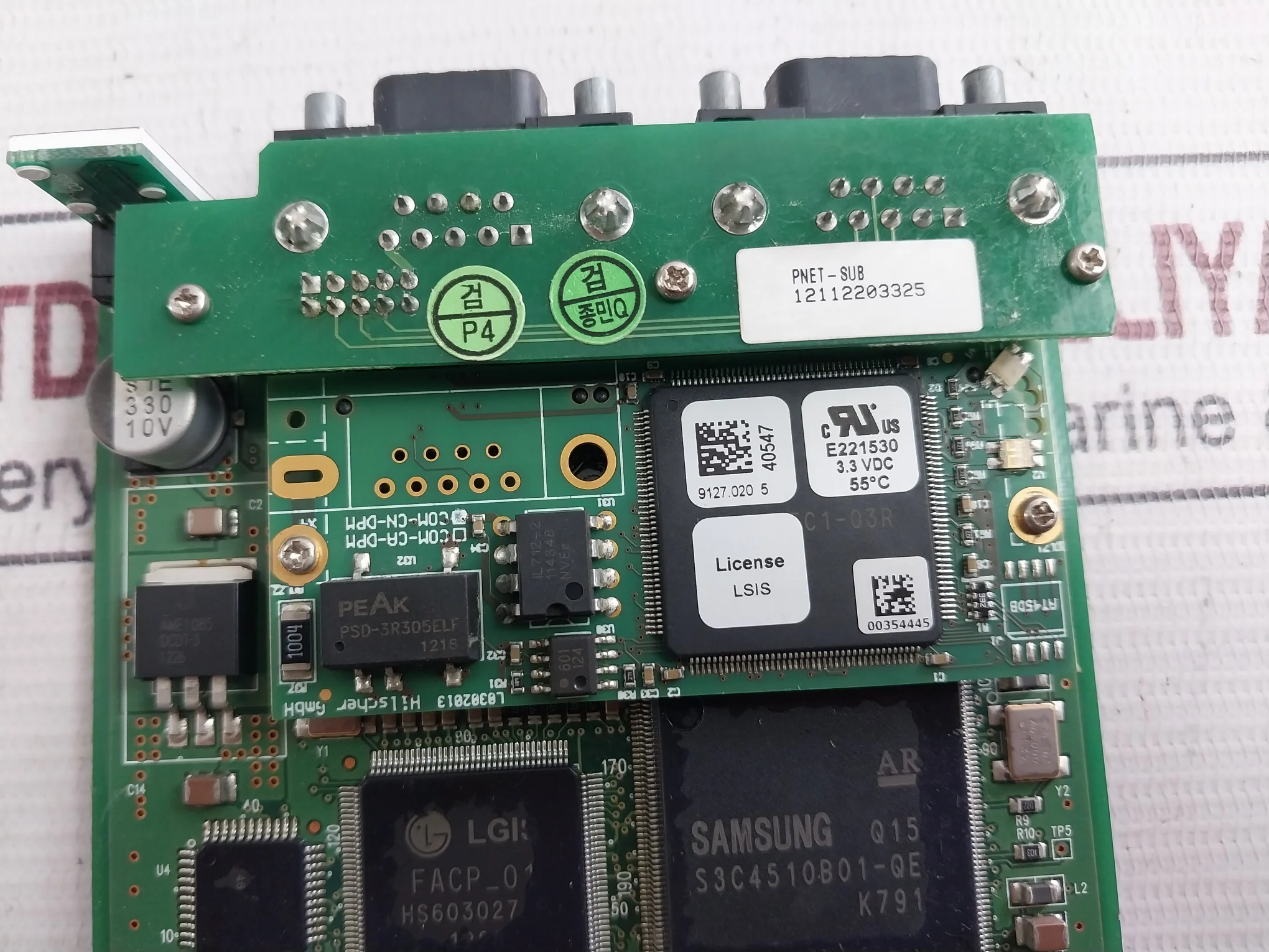 Ls Xgl-pnet Printed Circuit Board E221530 3.3 Vdc 55C 94V-0 - Image 4