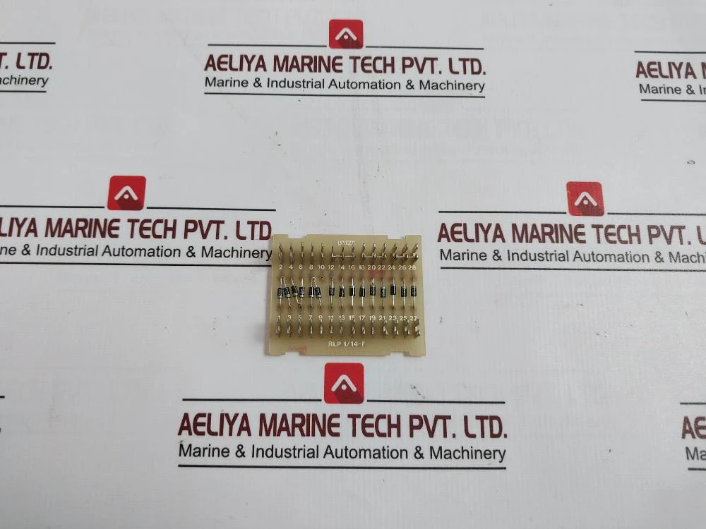 Lutze Rlp 1/14-f Printed Circuit Board Used