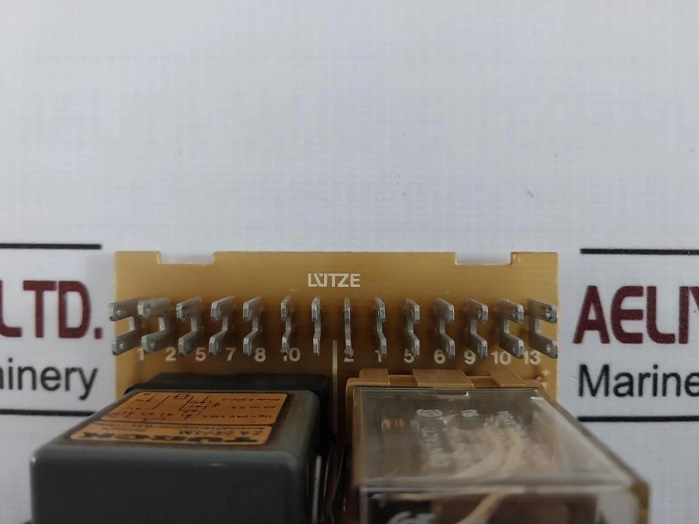 Lutze Rst 4W-ku-f Relay Pcb Module My4 0.5S-1Min 24Vdc 5A 240Vac 28Vdc Za 24/1M - Image 7