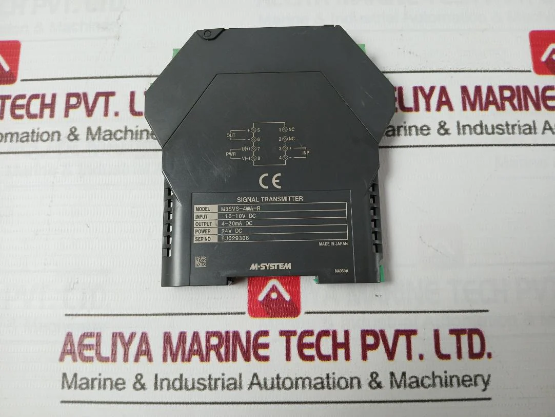 M-system M3Svs-4Wa-r Signal Transmitter 4-20Ma Dc 24V Dc N4359A - Image 9