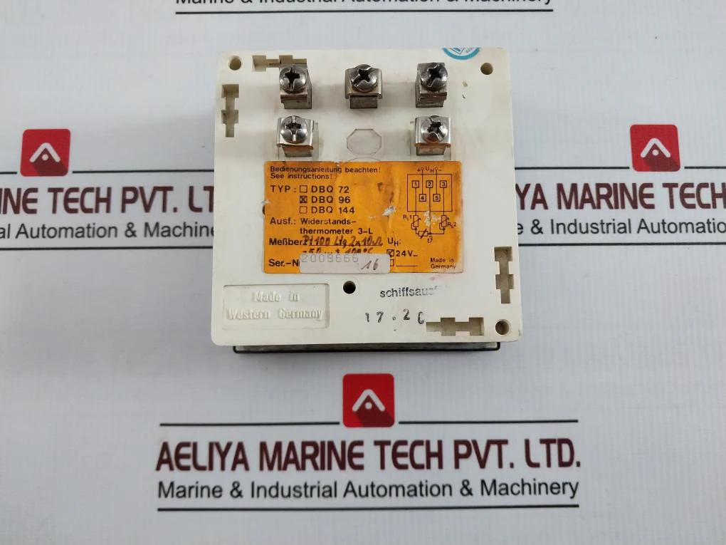 M&W Dbq 96 Analog Temperature Indicator Celsius 24V Pt100 Lt9 2X10Ω - Image 5