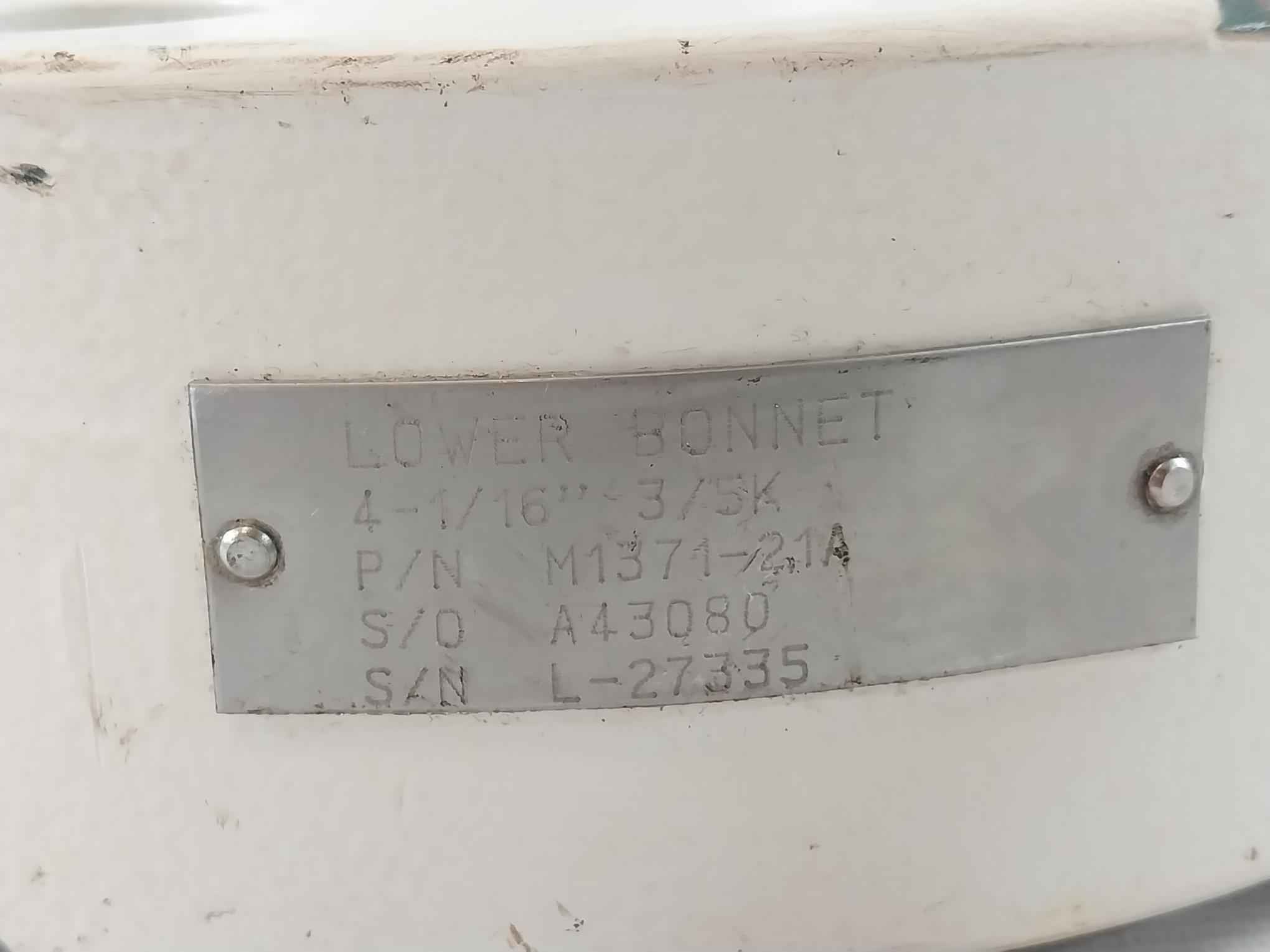 M1371-21A Upvc Flange With Gasket 4-1/16" 3/5K Rev 0 - Image 8