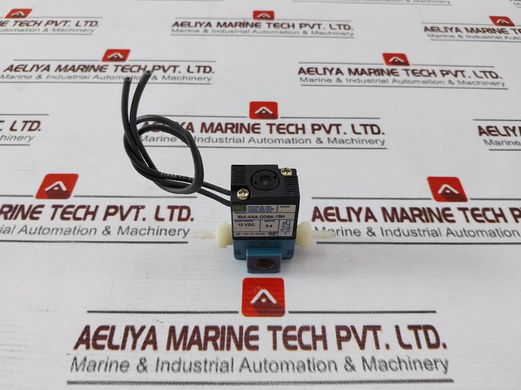 Mac 35A-aaa-ddba-1Ba Solenoid Valve 12 Vdc, 5.4 Watts, Vac To 120 Psi - Image 2