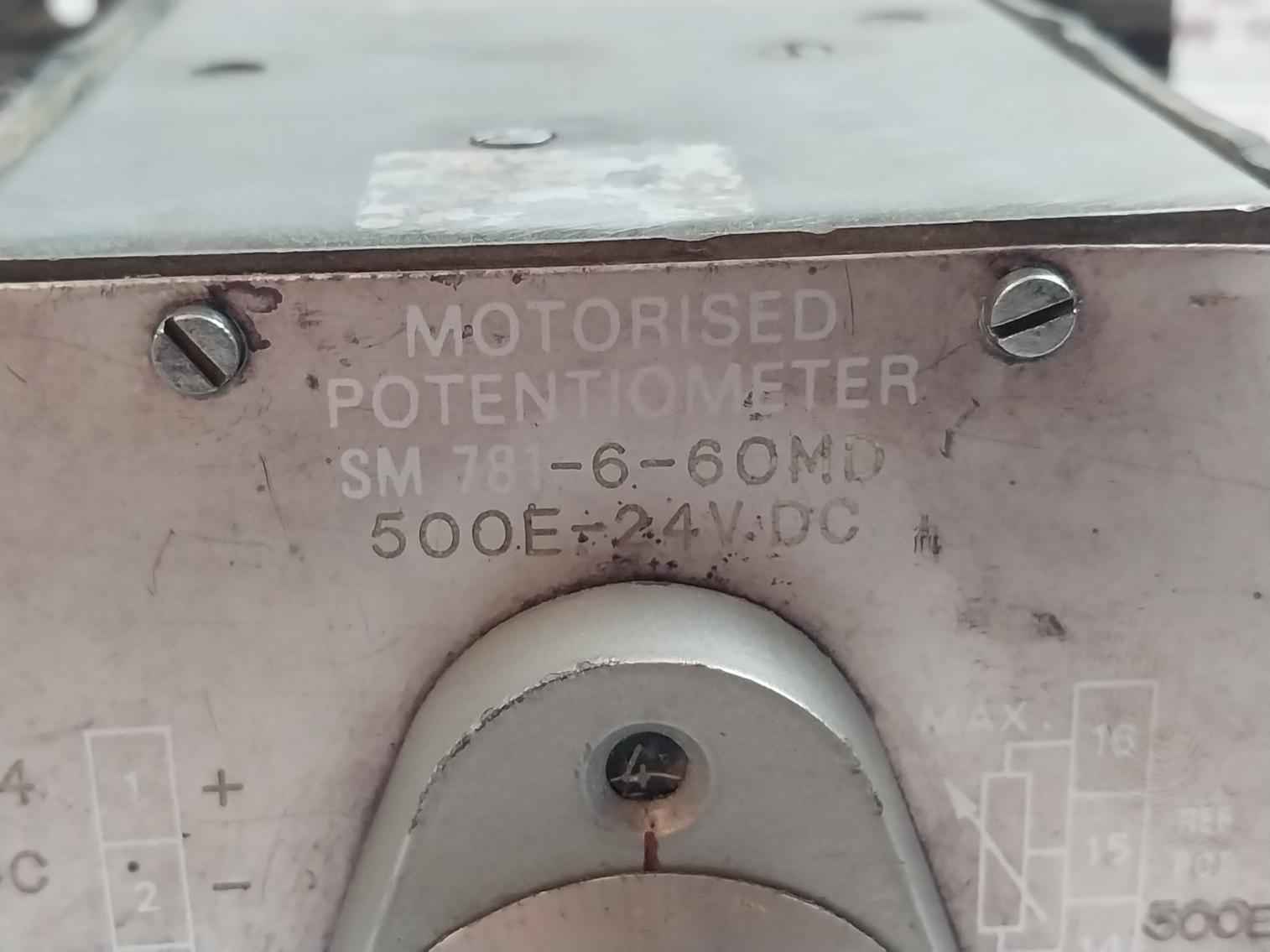 Makarand Sm 781-6-60Md Motorised Potentiometer 24V Dc - Image 7