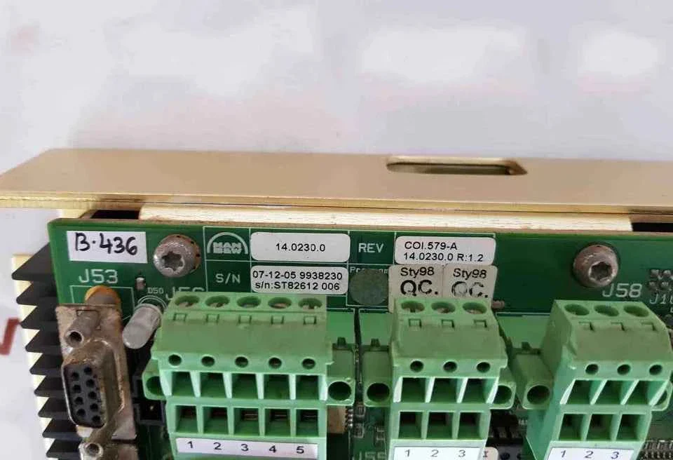 Man B&W 3157167-5 Mcu Module Rev:1.4 - Image 3